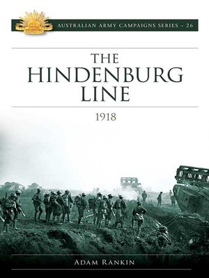 cover image of The Hindenburg Line Campaign 1918